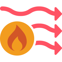 fluxo de ar Ícone