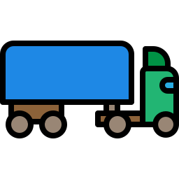 un camion Icône
