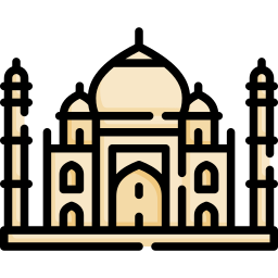 Taj mahal icon