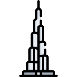 burj khalifa icoon