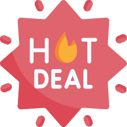 Hot deal icon