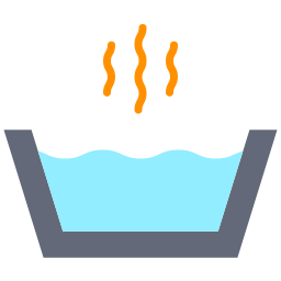 Água quente Ícone