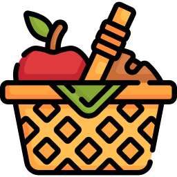 Picnic basket icon