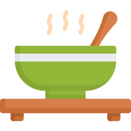 zuppa calda icona