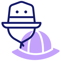 chapéu de explorador Ícone