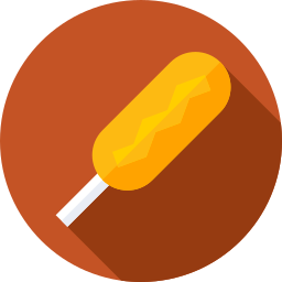 Corn dog icon