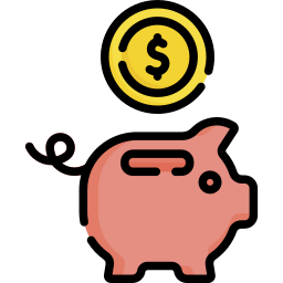 Piggy bank icon