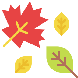 feuilles sèches Icône