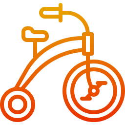 rower dla dziecka ikona