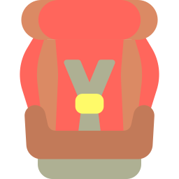 siège auto bébé Icône