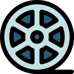 Cinema reel icon