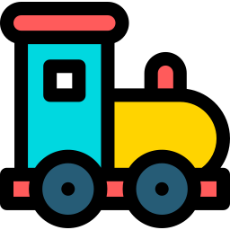 Toy train icon