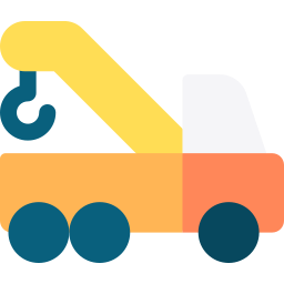 Crane truck icon