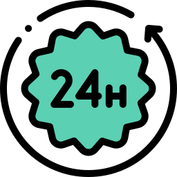 Open 24 hours icon