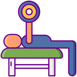 Bench press icon