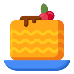 fetta di torta icona