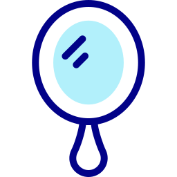 Hand mirror icon