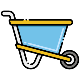 Wheelbarrow icon