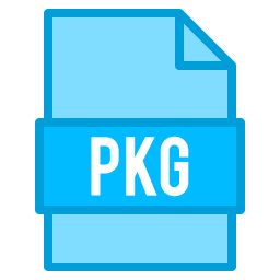 fichier pkg Icône