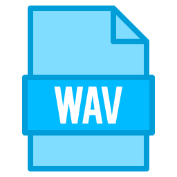 archivo wav icono