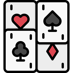 juego de cartas icono