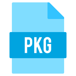 archivo pkg icono