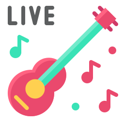musique live Icône