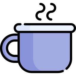 Hot coffee icon