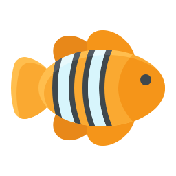 pesce pagliaccio icona