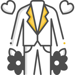 Wedding dress icon