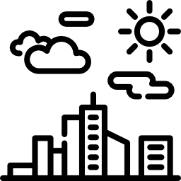 paisaje urbano icono