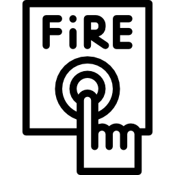 Fire alarm icon