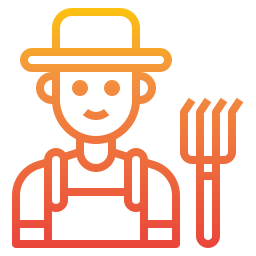 agricultor icono