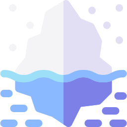 iceberg icono