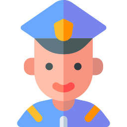 oficial de policía icono