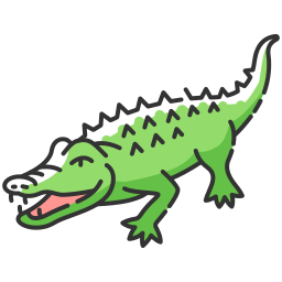 alligator icoon