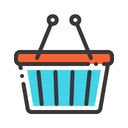 Basket shop icon