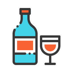 Wine bottle icon