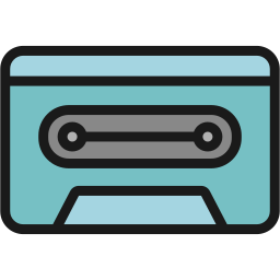 cassette radio Icône