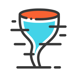 tornade Icône