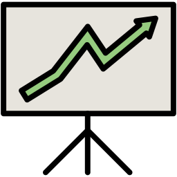 croissance Icône