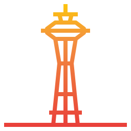 Space needle icon