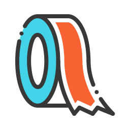 Measuring tape icon