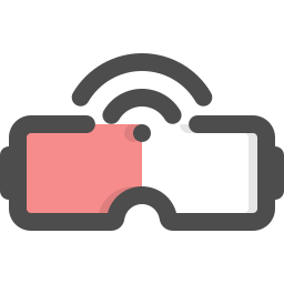 Smart glasses icon