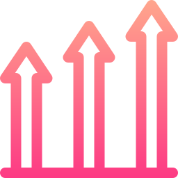 gráfico de barras Ícone