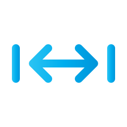 Left and right arrows icon