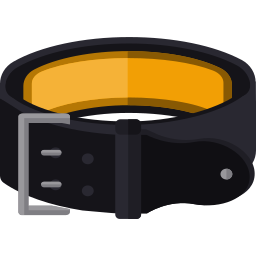 Gym belt icon