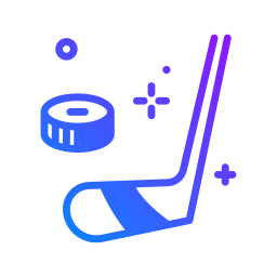 Hockey stick icon