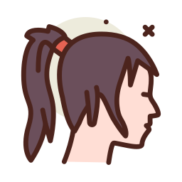 Ponytail icon