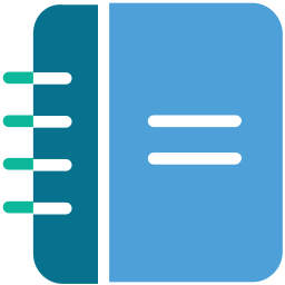 Spring notebook icon